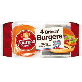 LA FOURNÉE DORÉE Pain Burger 250g