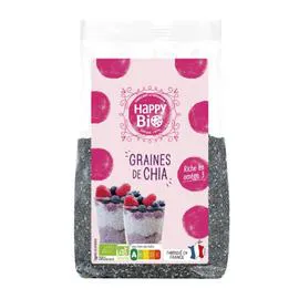 HAPPY BIO Graines de chia Bio 250g