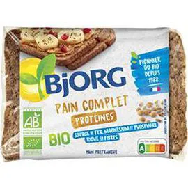 BJORG Pain complet protéines Bio 250g