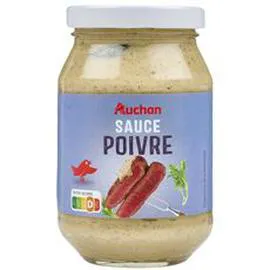 AUCHAN Sauce au poivre 240g