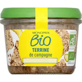 MONOPRIX BIO Terrine de campagne 180g