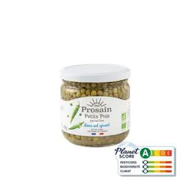 PROSAIN Petit Pois Sans Sel Ajouté Bio 240g