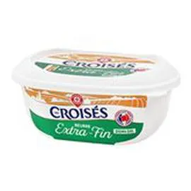 MARQUE REPÈRE, LES CROISÉS Beurre 80% MG Demi-sel Extra fin 250g