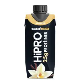 DANONE, HIPRO Yaourt à boire vanille protéiné 0% MG 345g