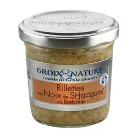 GROIX & NATURE Rillettes noix St-Jacques Bretonne 100g