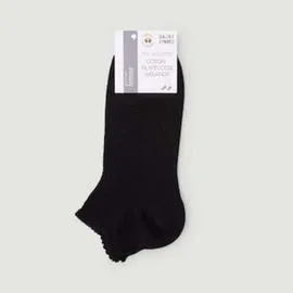 MONOPRIX FEMME Monoprix Femme Mini Socquettes Effet Chevron Noires T36/41 x2