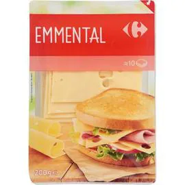 CARREFOUR Fromage en Tranches Emmental 200g