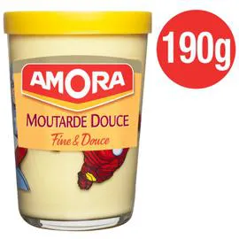AMORA Moutarde douce 190g