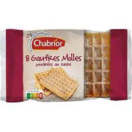 CHABRIOR Gaufres poudrées au sucre 345g