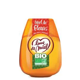 LUNE DE MIEL Miel de fleurs BIO 250g