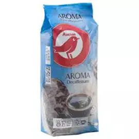AUCHAN Café en grain Aroma décaféiné 250g