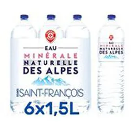 MARQUE REPÈRE, EAUX MR Eau minérale Des Alpes 6x1,5l