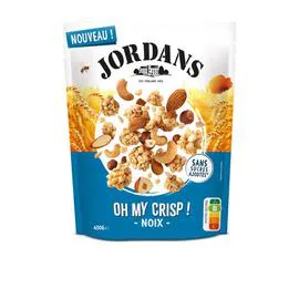 JORDANS Céréales Oh My Crisp Noix 400g