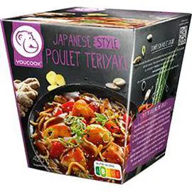 YOUCOOK Plat cuisiné Japanese Style Poulet teriyaki 420g