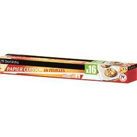 DOMÉDIA Papier cuisson x16