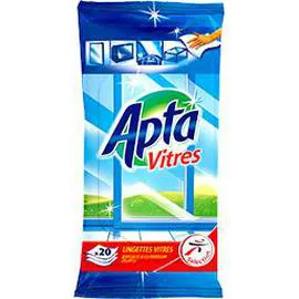 APTA Lingettes vitres x20 