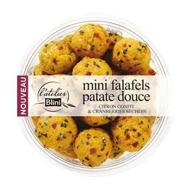 L'ATELIER BLINI Atelier blini falafel patate douce 120g