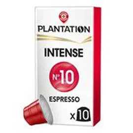 MARQUE REPÈRE, PLANTATION Capsules café Intense n°10 - x10 10x5,2g