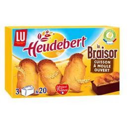 LU, HEUDEBERT Biscottes La Braisor 500g
