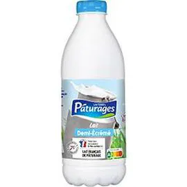 PÂTURAGES Lait demi-écrémé 1l