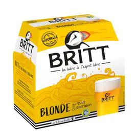 BRITT Bière blonde melen 6x25cl