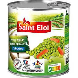 SAINT ELOI Petits pois et jeunes carottes très fins 530g