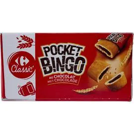 CARREFOUR CLASSIC' Biscuits Pocket fourrés chocolat 300g