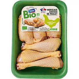 VOLAÉ Morceaux assortis de poulet fermier BIO 750g