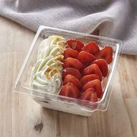 AUCHAN, MON PÂTISSIER Coupe duo à la fraise 295g