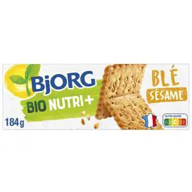 BJORG Biscuits sésame Bio 184g