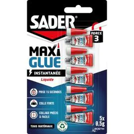  Colle Maxiglue 5X0,5G SADER l'unité