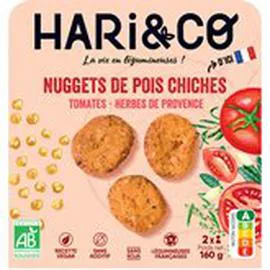 HARI&CO Nuggets de pois chiche Bio 8x20g