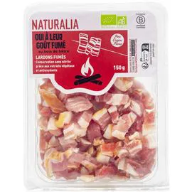 NATURALIA Lardons Fumés Sans Sel Nitrité Ajouté Bio 150g