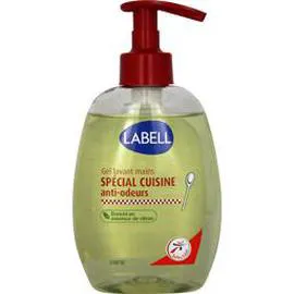LABELL Gel lavant mains anti-odeurs spécial cuisine 300ml