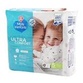MARQUE REPÈRE, MOTS D'ENFANTS Couches bébé Ultra confort T5 11/25kg - x39 x39