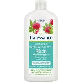 LÉA NATURE, NATESSANCE Shampooing huile de ricin et kératine 500ml