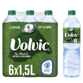 VOLVIC Eau minérale naturelle 6x1,5l