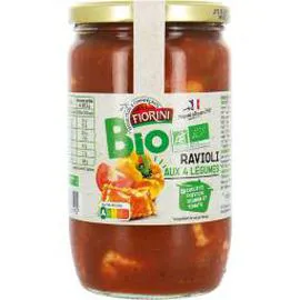 FIORINI BIO Ravioli aux 4 légumes BIO 675g