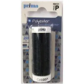 LA BROSSE ET DUPONT, PRIMA Fil Polyester Anthracite 200m l'unité