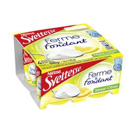 NESTLÉ, SVELTESSE Spécialité laitière allégée au citron 4x125g