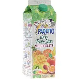 PAQUITO 100% pur jus multifruits 2l