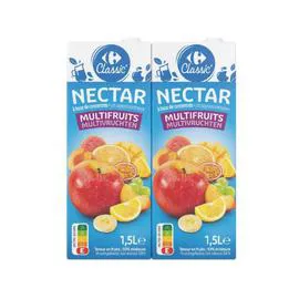 CARREFOUR CLASSIC' Nectar multifruits 4x1,5l