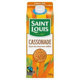 SAINT LOUIS Sucre de canne non raffiné 650g