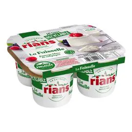 RIANS Faisselle nature 6% MG 4x100g