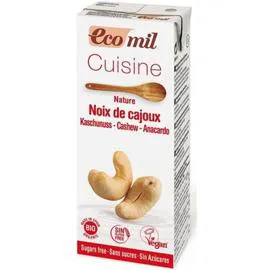 NATURALIA Creme Cuisine Noix De Cajou Ecomil 200ml