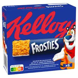 KELLOGG'S Barres céréales Frosties 6x25g