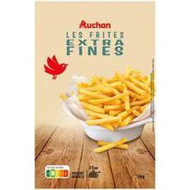 AUCHAN Frites allumettes extra fines 1kg