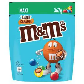 MARS, M&M'S Bonbons chocolatés caramel salé 367g