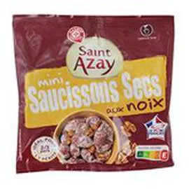 MARQUE REPÈRE, SAINT-AZAY Mini Saucissons secs Saint Azay Aux noix 75g