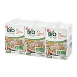 MARQUE REPÈRE, BIO VILLAGE Riz Cuisine Fluide Bio 3x200g